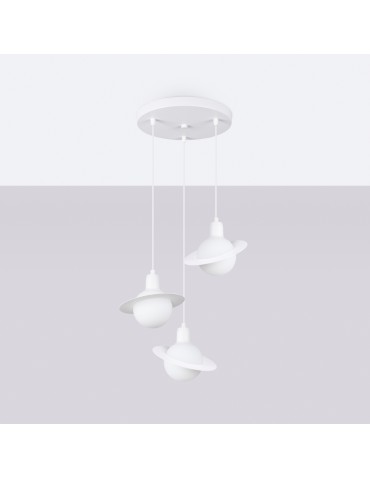 Sollux Lampa wisząca HYPERION 3P biały SL.1357 - produkt 2