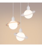 Sollux Lampa wisząca HYPERION 3P biały SL.1357 Sollux Lampa wisząca HYPERION 3P biały SL.1357