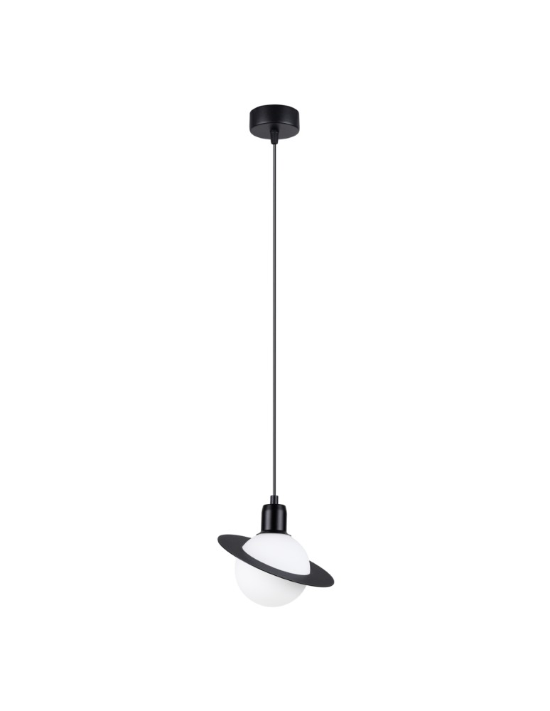 Sollux Lampa wisząca HYPERION 1 czarny SL.1358 Sollux Lampa wisząca HYPERION 1 czarny SL.1358