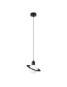 Sollux Lampa wisząca HYPERION 1 czarny SL.1358 Sollux Lampa wisząca HYPERION 1 czarny SL.1358