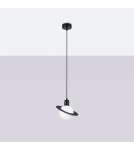 Sollux Lampa wisząca HYPERION 1 czarny SL.1358 Sollux Lampa wisząca HYPERION 1 czarny SL.1358