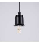 Sollux Lampa wisząca HYPERION 1 czarny SL.1358 Sollux Lampa wisząca HYPERION 1 czarny SL.1358