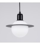 Sollux Lampa wisząca HYPERION 1 czarny SL.1358 Sollux Lampa wisząca HYPERION 1 czarny SL.1358