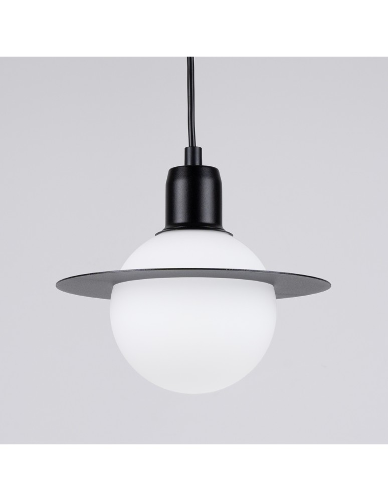 Sollux Lampa wisząca HYPERION 1 czarny SL.1358 Sollux Lampa wisząca HYPERION 1 czarny SL.1358