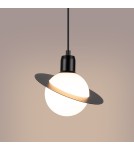 Sollux Lampa wisząca HYPERION 1 czarny SL.1358 Sollux Lampa wisząca HYPERION 1 czarny SL.1358