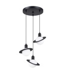 Sollux Lampa wisząca HYPERION 3P czarny SL.1359 Sollux Lampa wisząca HYPERION 3P czarny SL.1359