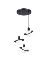 Sollux Lampa wisząca HYPERION 3P czarny SL.1359 Sollux Lampa wisząca HYPERION 3P czarny SL.1359