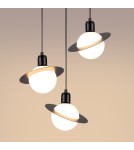Sollux Lampa wisząca HYPERION 3P czarny SL.1359 Sollux Lampa wisząca HYPERION 3P czarny SL.1359