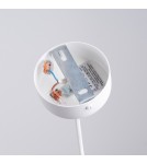 Lampy wiszące - Sollux Lampa wisząca NICUS 1 biała SL.1360 - product 4