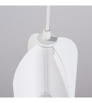 Lampy wiszące - Sollux Lampa wisząca NICUS 1 biała SL.1360 - product 9