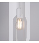 Lampy wiszące - Sollux Lampa wisząca NICUS 1 biała SL.1360 - product 10