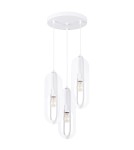 Sollux Lampa wisząca NICUS 3P biała SL.1361 Sollux Lampa wisząca NICUS 3P biała SL.1361
