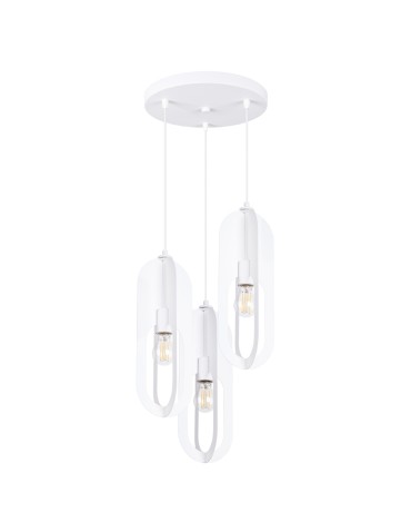 Sollux Lampa wisząca NICUS 3P biała SL.1361