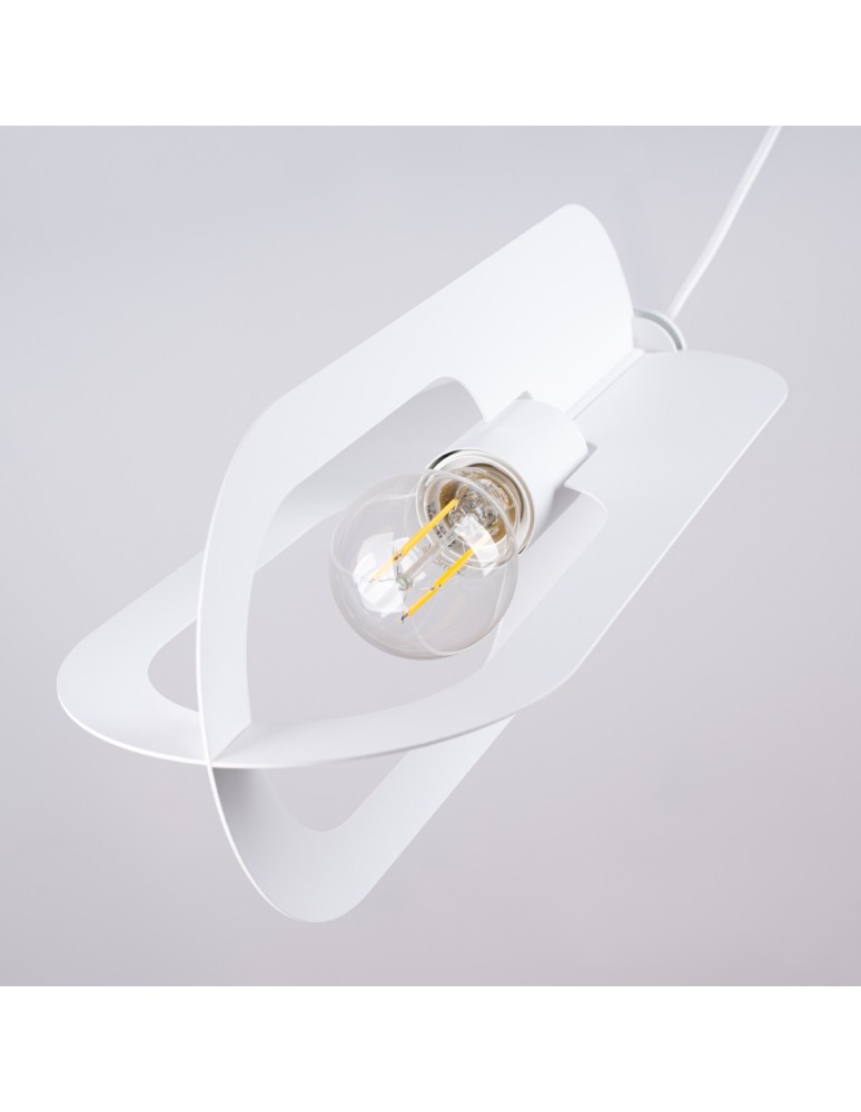 Sollux Lampa wisząca NICUS 3P biała SL.1361 Sollux Lampa wisząca NICUS 3P biała SL.1361