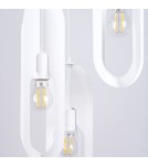 Sollux Lampa wisząca NICUS 3P biała SL.1361 Sollux Lampa wisząca NICUS 3P biała SL.1361