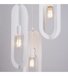 Sollux Lampa wisząca NICUS 3P biała SL.1361 Sollux Lampa wisząca NICUS 3P biała SL.1361