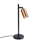 Sollux Lampa biurkowa WINX czarny/miedź SL.1381 Sollux Lampa biurkowa WINX czarny/miedź SL.1381