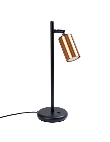 Sollux Lampa biurkowa WINX czarny/miedź SL.1381