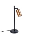 Sollux Lampa biurkowa WINX czarny/miedź SL.1381 Sollux Lampa biurkowa WINX czarny/miedź SL.1381