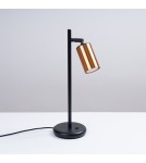 Sollux Lampa biurkowa WINX czarny/miedź SL.1381 Sollux Lampa biurkowa WINX czarny/miedź SL.1381