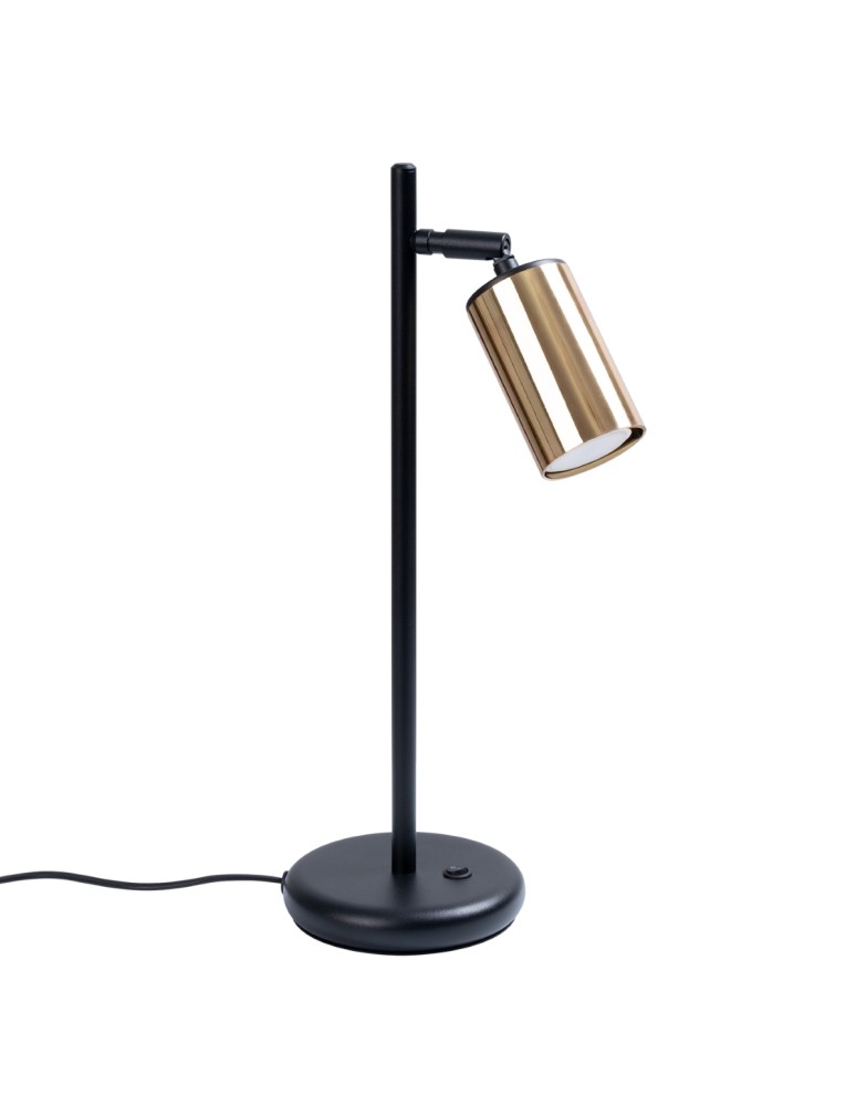 Sollux Lampa biurkowa WINX czarny/złoty SL.1389