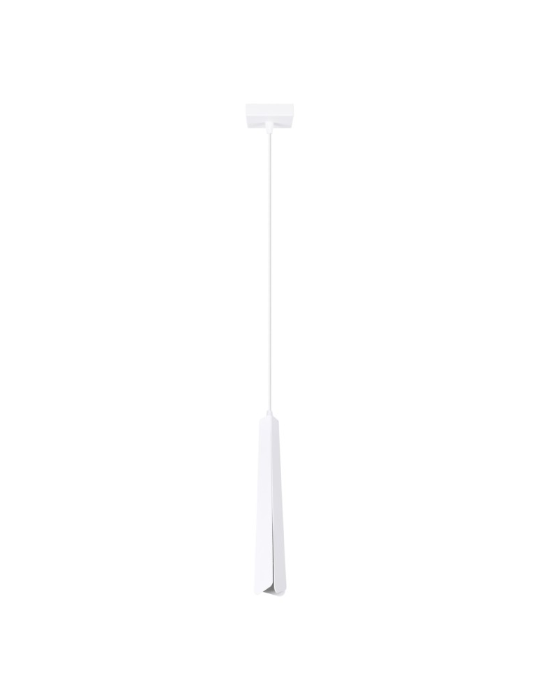 Sollux Lampa wisząca PRYSM 1 biała SL.1397 Sollux Lampa wisząca PRYSM 1 biała SL.1397