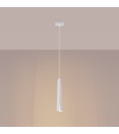 Sollux Lampa wisząca PRYSM 1 biała SL.1397 Sollux Lampa wisząca PRYSM 1 biała SL.1397