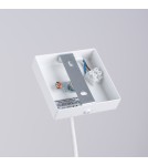 Sollux Lampa wisząca PRYSM 1 biała SL.1397 Sollux Lampa wisząca PRYSM 1 biała SL.1397