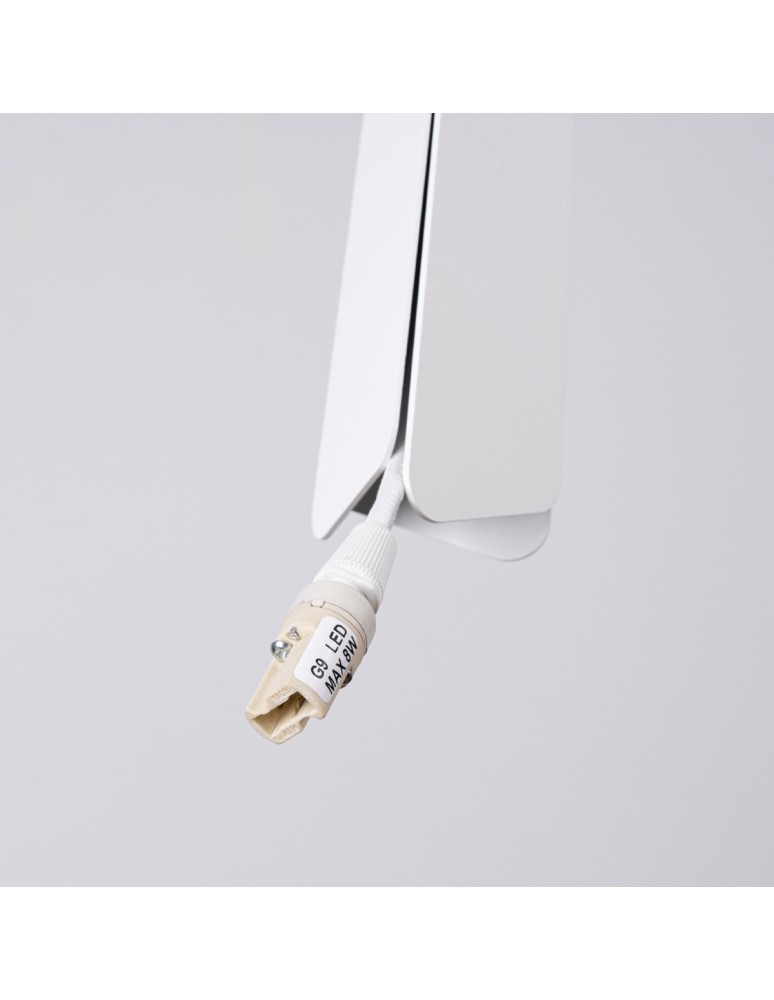 Sollux Lampa wisząca PRYSM 1 biała SL.1397 Sollux Lampa wisząca PRYSM 1 biała SL.1397