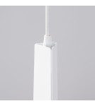 Sollux Lampa wisząca PRYSM 1 biała SL.1397 Sollux Lampa wisząca PRYSM 1 biała SL.1397