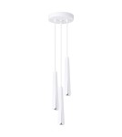 Sollux Lampa wisząca PRYSM 3P biała SL.1398 Sollux Lampa wisząca PRYSM 3P biała SL.1398