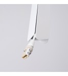 Sollux Lampa wisząca PRYSM 3P biała SL.1398 Sollux Lampa wisząca PRYSM 3P biała SL.1398