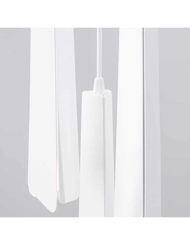 Sollux Lampa wisząca PRYSM 3P biała SL.1398 Sollux Lampa wisząca PRYSM 3P biała SL.1398