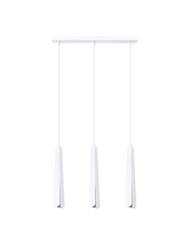 Sollux Lampa wisząca PRYSM 3L biała SL.1399