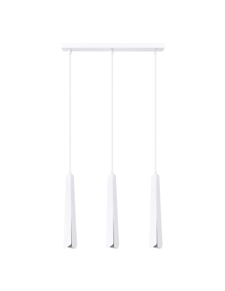 Sollux Lampa wisząca PRYSM 3L biała SL.1399 Sollux Lampa wisząca PRYSM 3L biała SL.1399