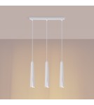 Sollux Lampa wisząca PRYSM 3L biała SL.1399 Sollux Lampa wisząca PRYSM 3L biała SL.1399