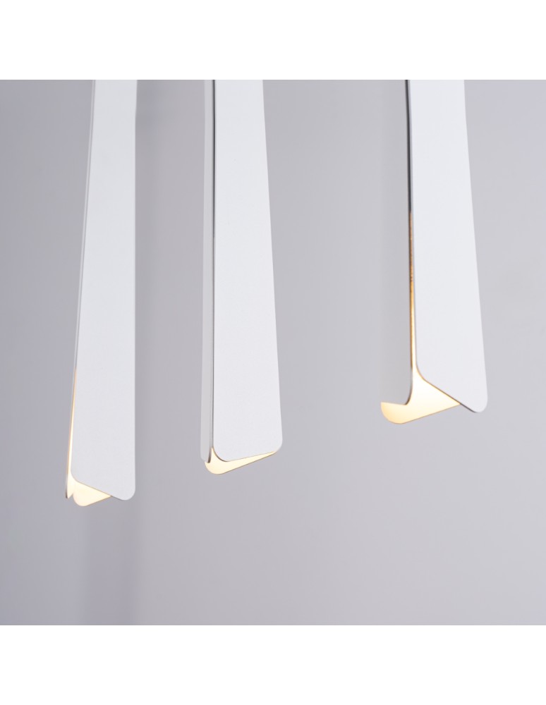 Sollux Lampa wisząca PRYSM 3L biała SL.1399 Sollux Lampa wisząca PRYSM 3L biała SL.1399
