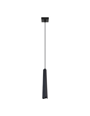 Sollux Lampa wisząca PRYSM 1 czarna SL.1400