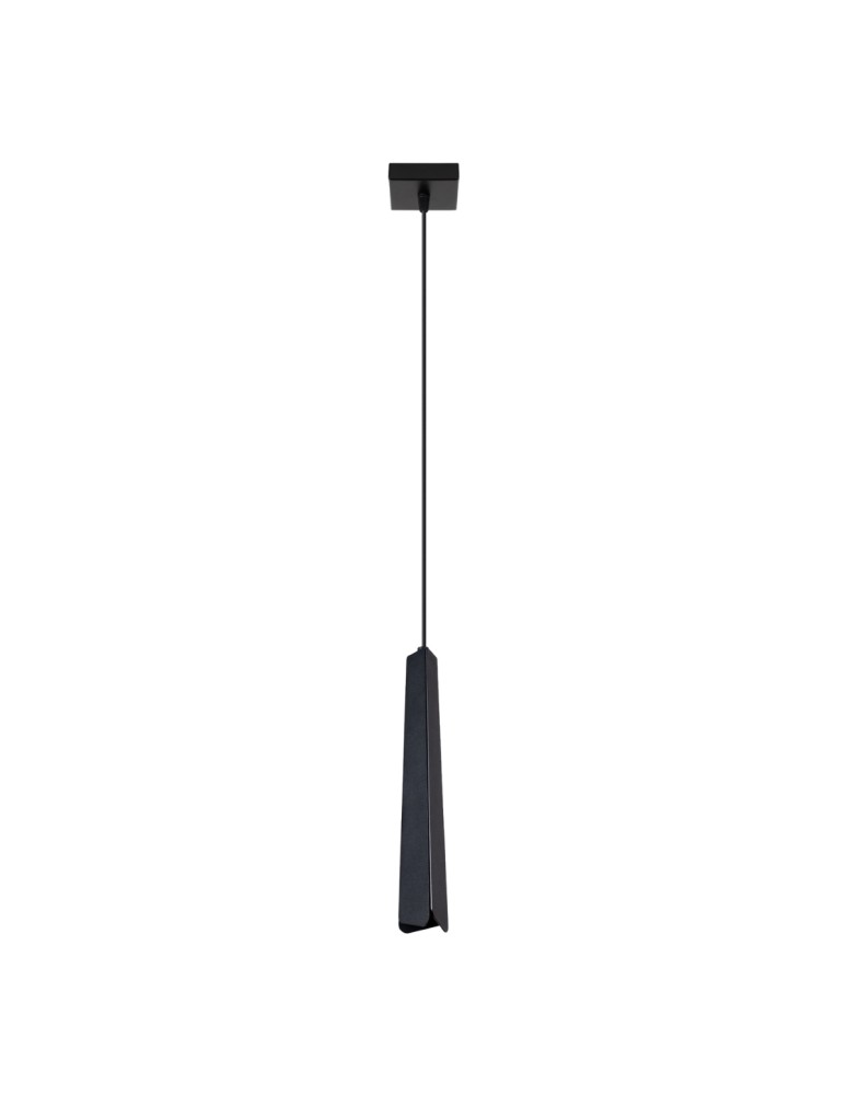 Sollux Lampa wisząca PRYSM 1 czarna SL.1400 Sollux Lampa wisząca PRYSM 1 czarna SL.1400