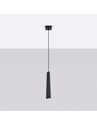 Sollux Lampa wisząca PRYSM 1 czarna SL.1400 - produkt 2