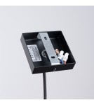 Sollux Lampa wisząca PRYSM 1 czarna SL.1400 Sollux Lampa wisząca PRYSM 1 czarna SL.1400
