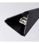 Sollux Lampa wisząca PRYSM 1 czarna SL.1400 Sollux Lampa wisząca PRYSM 1 czarna SL.1400