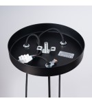 Sollux Lampa wisząca PRYSM 3P czarna SL.1401 Sollux Lampa wisząca PRYSM 3P czarna SL.1401