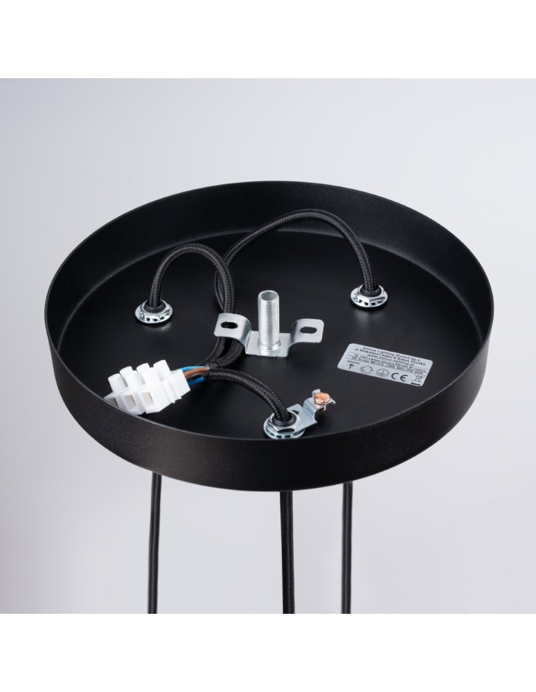 Sollux Lampa wisząca PRYSM 3P czarna SL.1401 Sollux Lampa wisząca PRYSM 3P czarna SL.1401