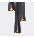 Sollux Lampa wisząca PRYSM 3P czarna SL.1401 Sollux Lampa wisząca PRYSM 3P czarna SL.1401