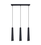 Sollux Lampa wisząca PRYSM 3L czarna SL.1402 Sollux Lampa wisząca PRYSM 3L czarna SL.1402
