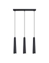 Sollux Lampa wisząca PRYSM 3L czarna SL.1402 Sollux Lampa wisząca PRYSM 3L czarna SL.1402
