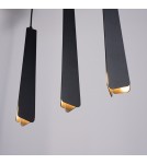 Sollux Lampa wisząca PRYSM 3L czarna SL.1402 Sollux Lampa wisząca PRYSM 3L czarna SL.1402