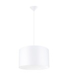 Sollux Lampa wisząca NOVA 40 biała SL.1404 Sollux Lampa wisząca NOVA 40 biała SL.1404