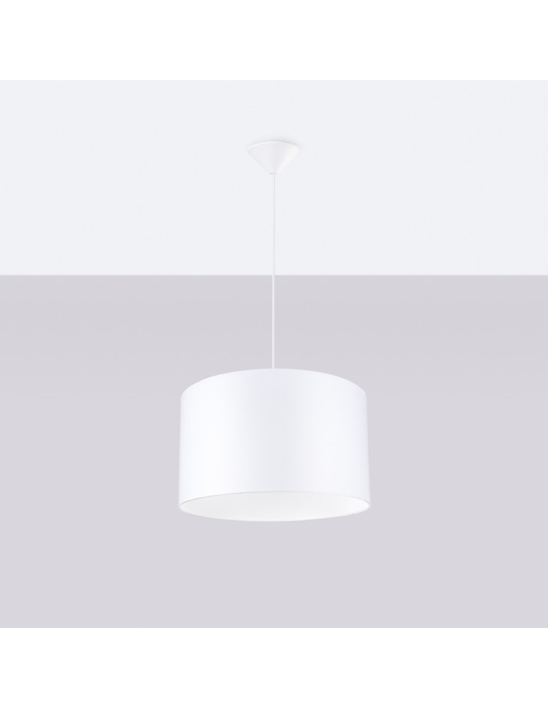 Sollux Lampa wisząca NOVA 40 biała SL.1404 Sollux Lampa wisząca NOVA 40 biała SL.1404